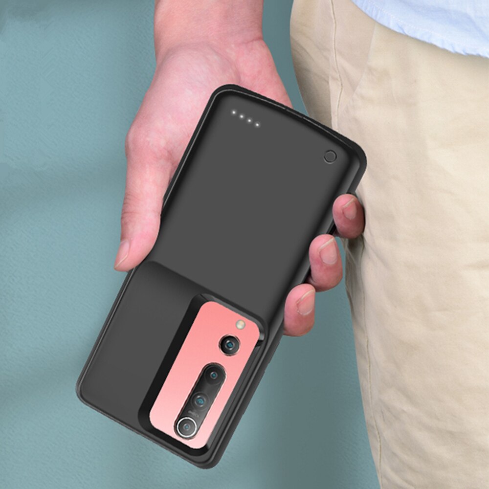 6800Mah Ladegerät fallen für Xiaomi Mi10 10 Profi Batterie fallen Externe Clever Telefon Mi10 Abdeckung Energie Bank für Xiaomi mi 10 Profi