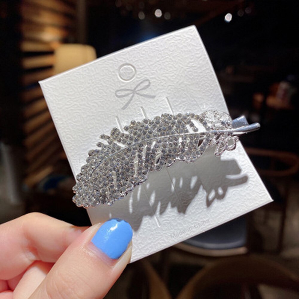 1pc glanzende haarspelden met kristallen strass-steentjes, haarspeldjes met diamanten, haarspeld met strass-steentjes, haarspeldjes voor vrouwen: 6