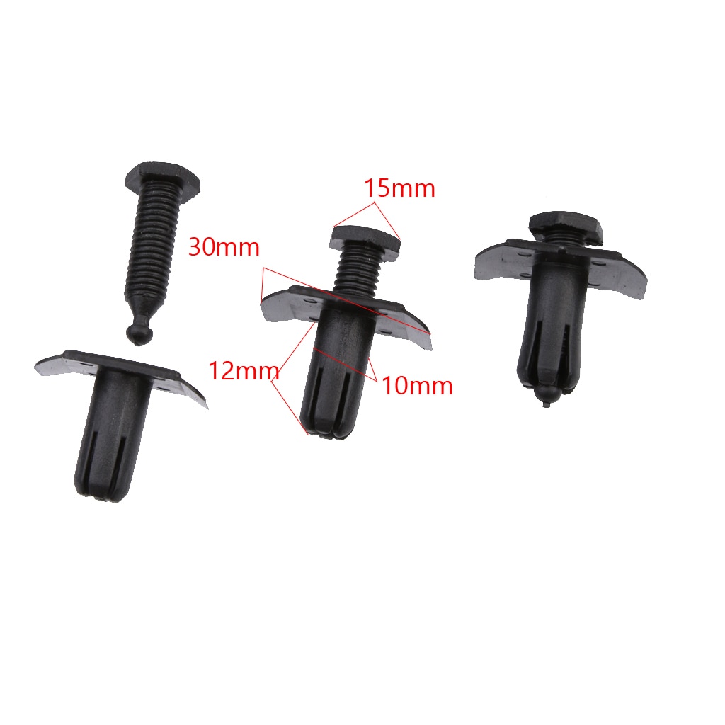 30x Bumper Trim Clip Retainer Fastener For Mazda 3 323 Mx3 Mx5 Mx6