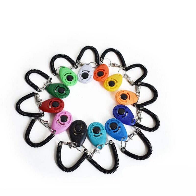 Haustier ausbildung Film katze und hund ausbildung kunststoff werkzeuge stehen-allein Trainer einstellbar Armbinde keychain Haustier Klang ausbildung
