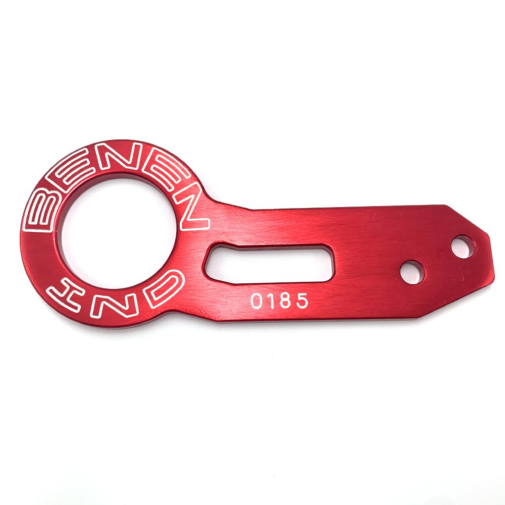 Barras de remolque de coche Universal de aleación de aluminio con estilo gancho de remolque trasero accesorios de decoración multifunción