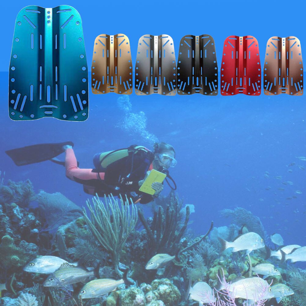 Underwater Sports Equipment Aluminium Adapter Single Tank Diving Back Plate Diver Universal Harness Scuba Heavy Duty BCD Technic