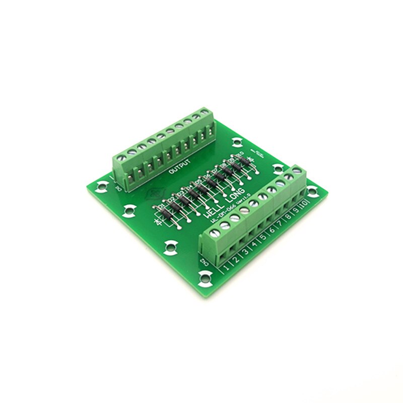 Diode Protection Terminal Block IN4007 1A/1200V Diode Terminal Block.