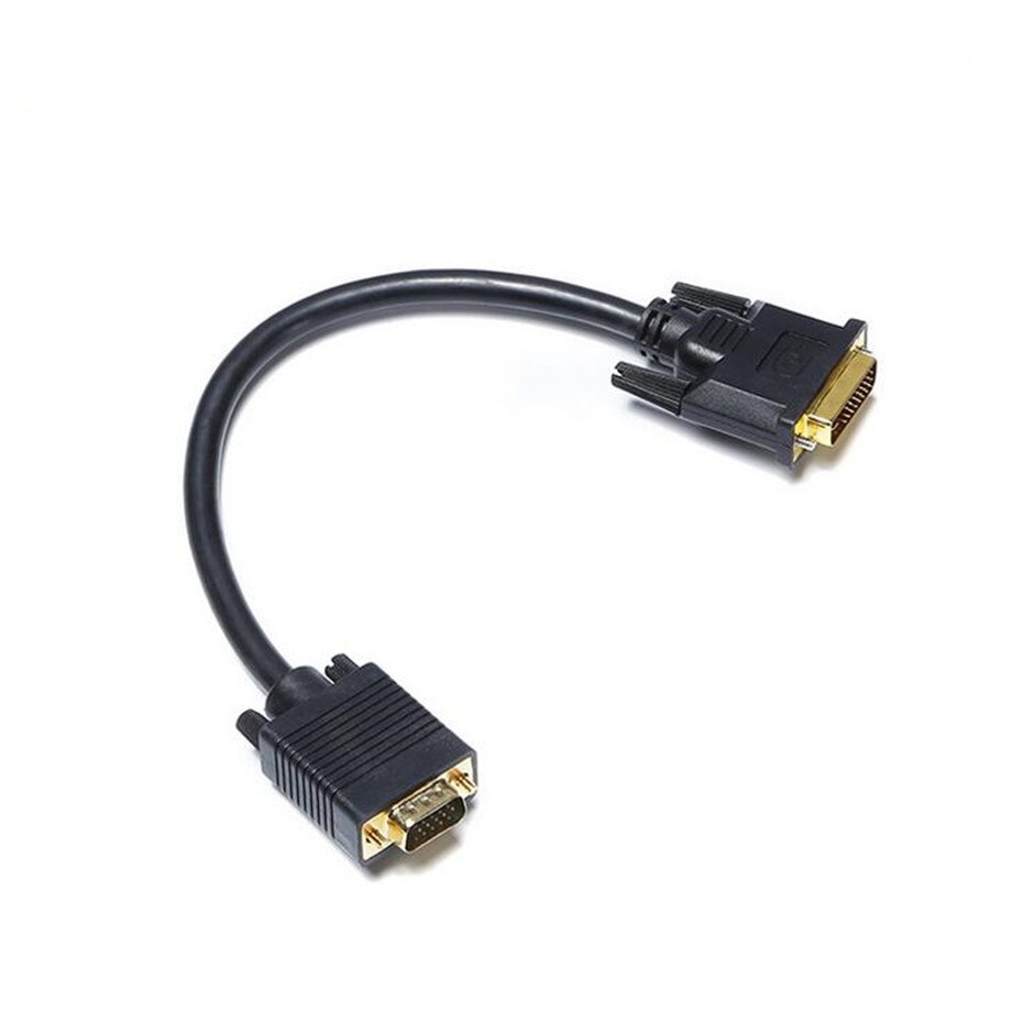 DVI 24+5 to VGA Cable Adapter DVI Male to VGA Male Converter Digital Video Cable DVI VGA cable PC Monitor HDTV Projector