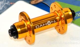 Buje de bicicleta plegable ultraligero, 16 agujeros, buje delantero BMX de 74mm, piezas de BMX: gold