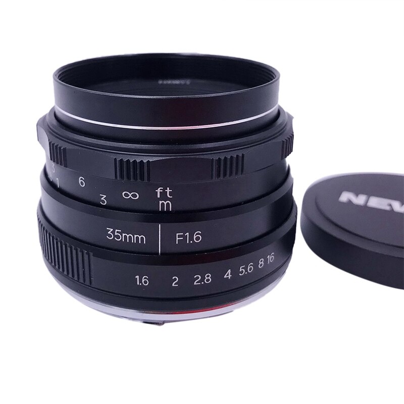 NEWYI 35 millimetri F/1.6 Messa A Fuoco Manuale MF Prime Lens per Nikon Z Mount Della Fotocamera