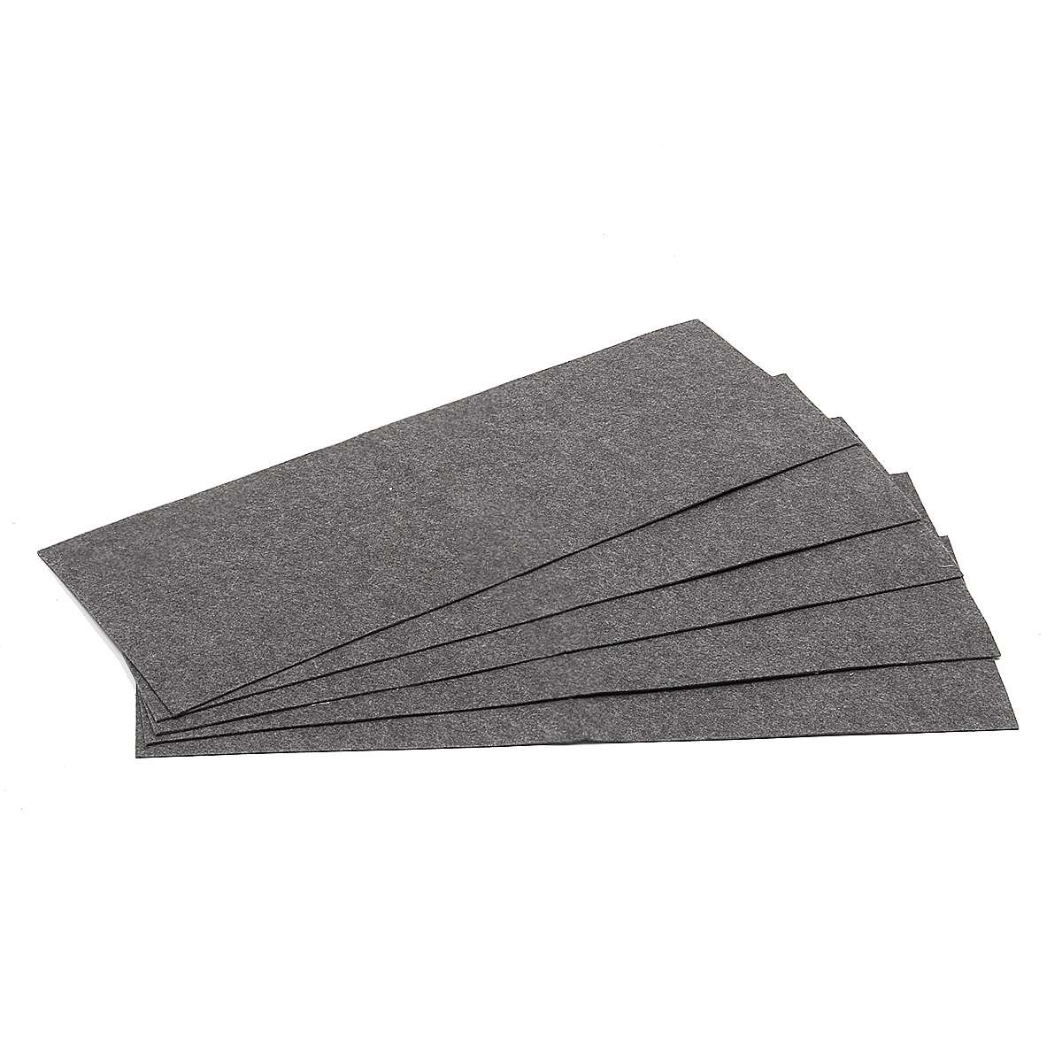 5 stks/set Trap Pads 66x23x0.5CM Anti-slip Trap Pads Tapijt Mat Kleverige Bodem Herhaaldelijk -gebruik: Dark Gray
