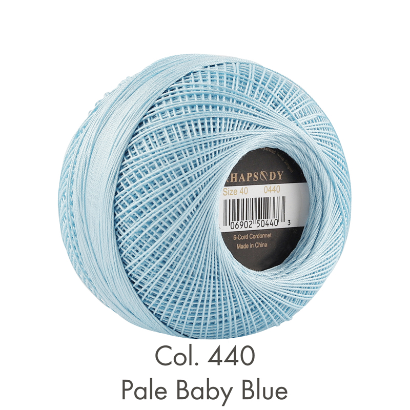 Rhapsody # Premium-Baumwoll-Häkelgarn in 40 Größen zum Tatting-Nadelspitzen, DIY, Stricken, Spitze, Quilten, Nähen, merzerisiert, 300 Yds Ball: Hanf