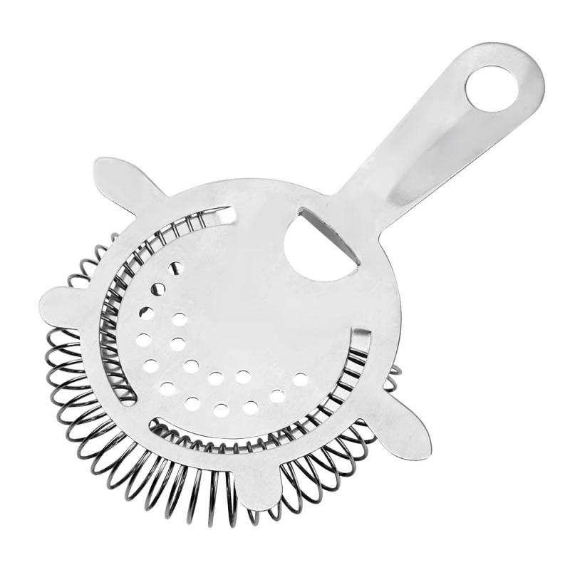 Stainless Steel Cocktail Strainer Ice Filter Bar Strainer Cocktail Shaker Bartender Tool Bar Accessories Barware