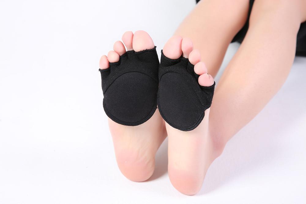 Femmes coton cinq doigts chaussettes sans – Grandado