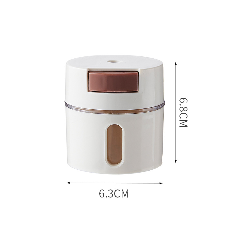Ensemble de pots à épices magnétiques, boîtes à épices en plastique, pots de stockage d'assaisonnement au poivre et aux épices, pulvérisations d'assaisonnement au poivre, fournitures de cuisine