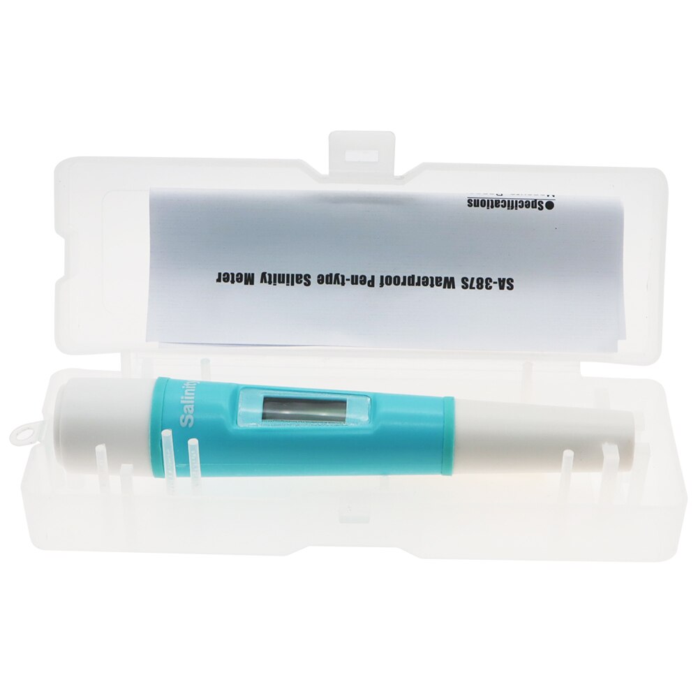 SA-387S Salinity meter Waterproof Salinometer Halometer Salt Gauge Salty Brine Seawater Food Salinity Tester with retail box