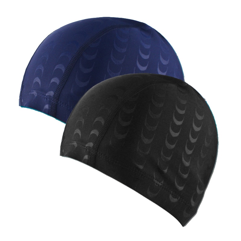 Gorro de natación de tela de piel de tiburón, gorros con orejas de tiburón, protección para piscina, gorros de baño de nailon, unisex
