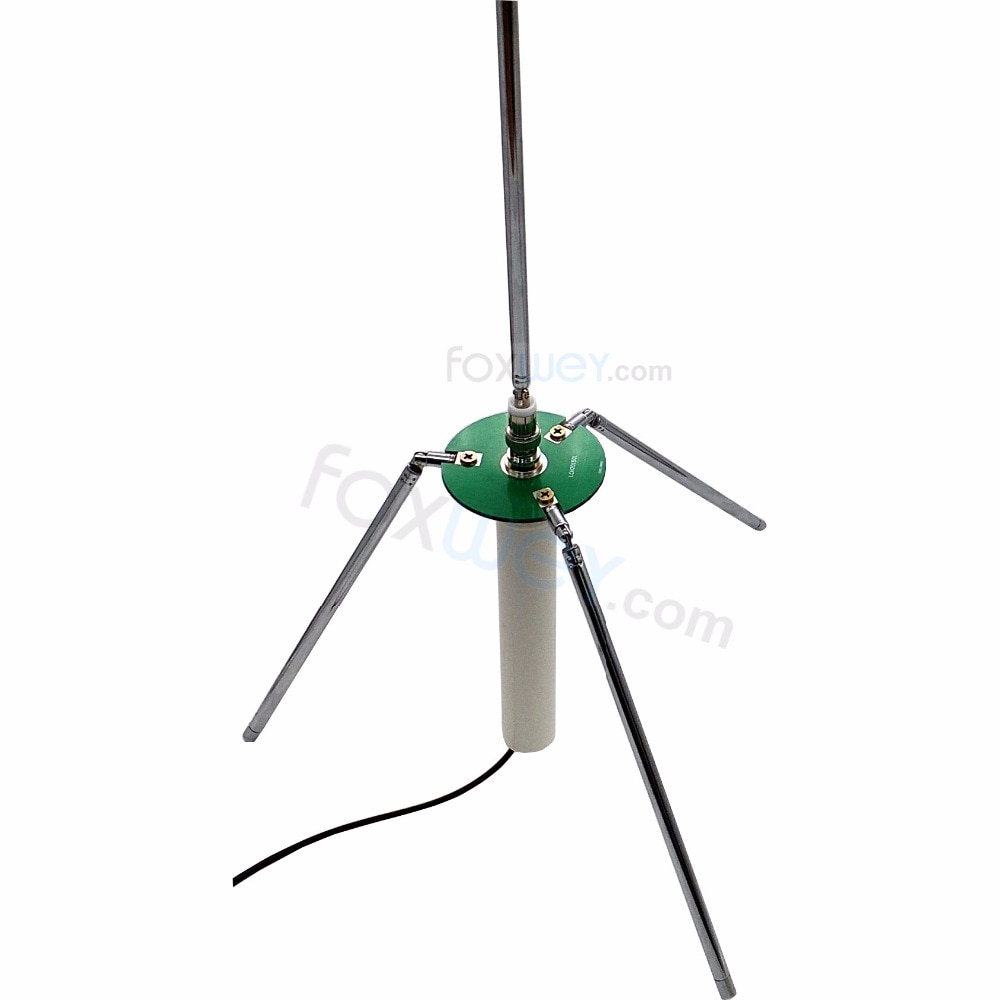 Draagbare comet GP 3 antenne 1/4 "golf FM antenne voor zender & ontvanger met telescopische antenne 68-350 MHz BNC plug FOXWEY