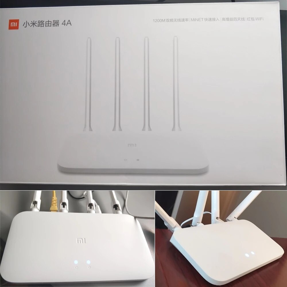 Xiaomi 4A Router 2.4GHz +5GHz WiFi Router 4 Antenna APP Control Mi Router 4A WiFi Repeat Xiaomi Wireless Router
