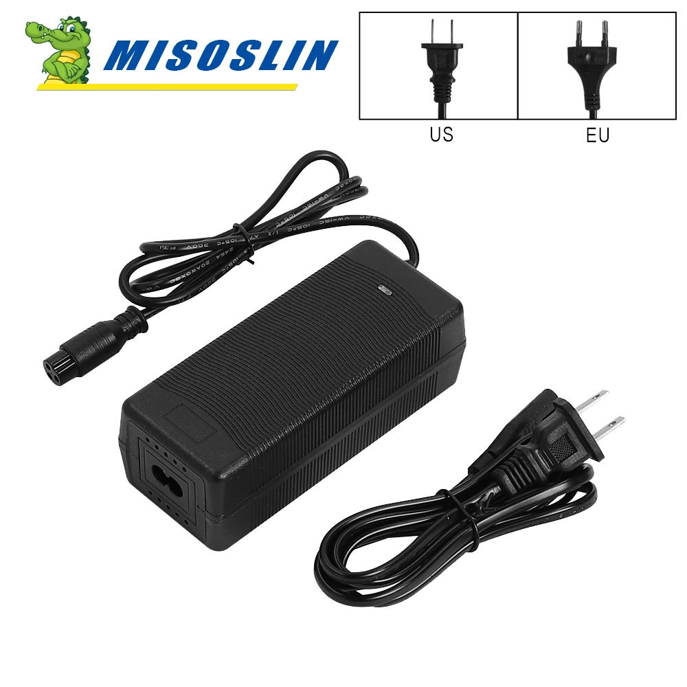 Oplader 54.6 V/48 V 2A GX16 3Pin Connector Oplader Batterij voor Roadrunner/Arwibon/Mukuta/Titán/Apollo/Vsett Elektrische Scooter