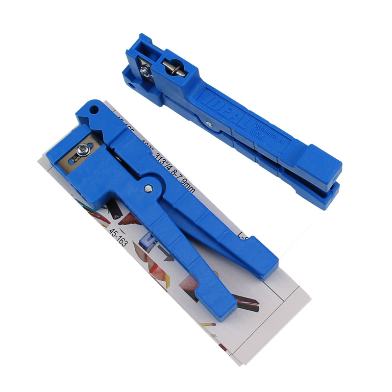 IDEAL Cable Stripper 45-163 Buffer Tube Stripper FTTH Ideal 45-163 3.2-5.6mm coaxial Cable Sheath Jacket Cutter