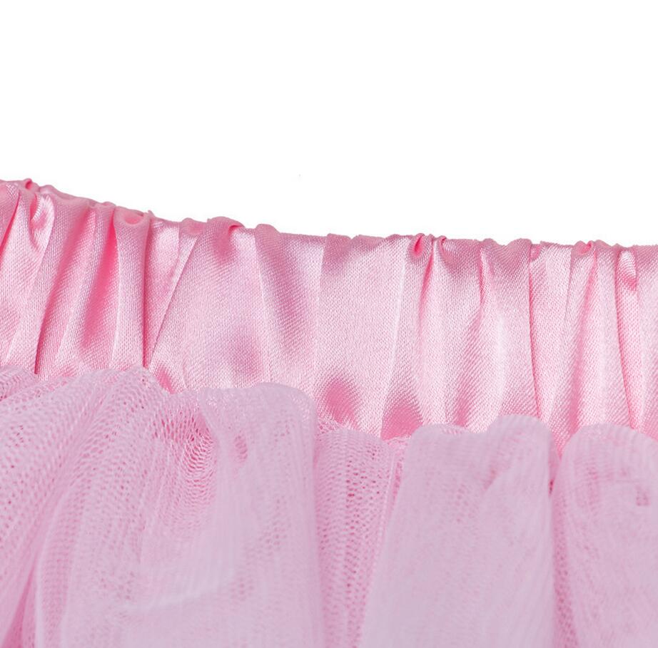 1pc bebê menina tutu saia 6 camadas de malha macia tule saias 4 cores 1st festa aniversário do bebê vestir fotografia prop