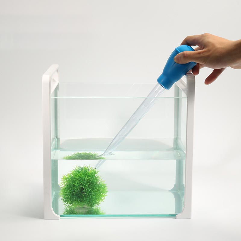 Fish Tank Manual Absorber Water Changer Fish Manure Absorber Water Pipes Small Mini Pump Toilet Turtle Tank Aquarium Tools