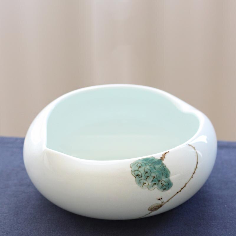Kinesisk stil te vask håndmalet keramik tekopholder kontor te ceremoni testel tilbehør havearbejde urtepotte potte