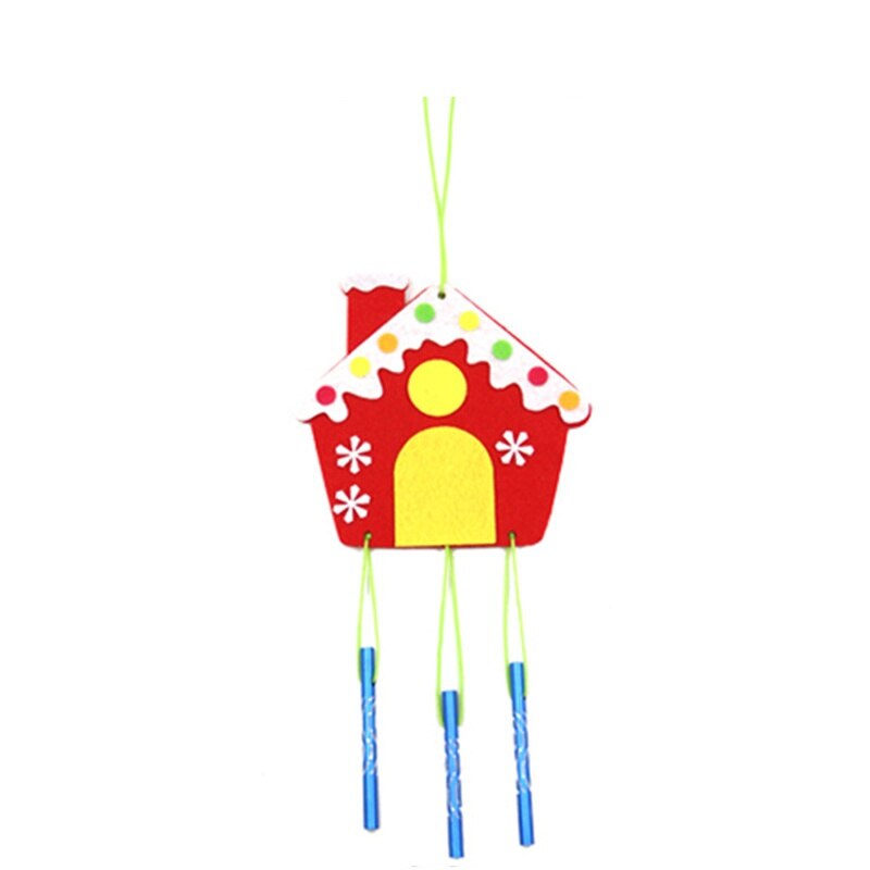 Christmas Wind Chime Assorted Diy Wind Bell Tree Hanging Decoration Christmas Accessories Toys