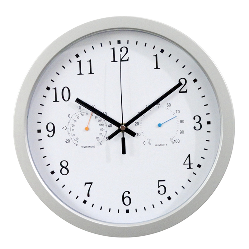 12Inch Clock Automatic Time Adjustment Scanning Ra... – Vicedeal
