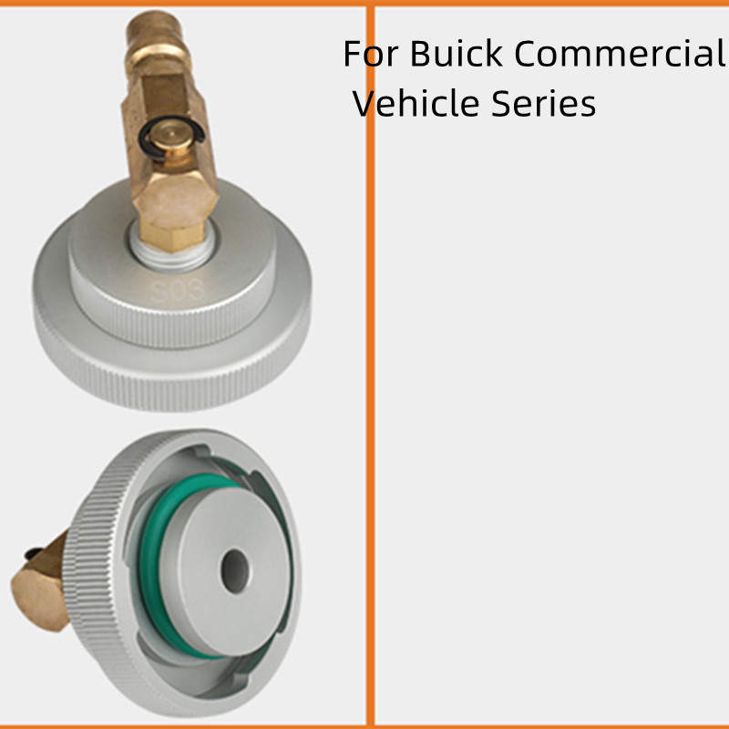 1 stk. bilbremseolieskifter specialstik elektrisk trykvæske komplet sæt metal specialværktøj ferramentas automotive: Elfenben