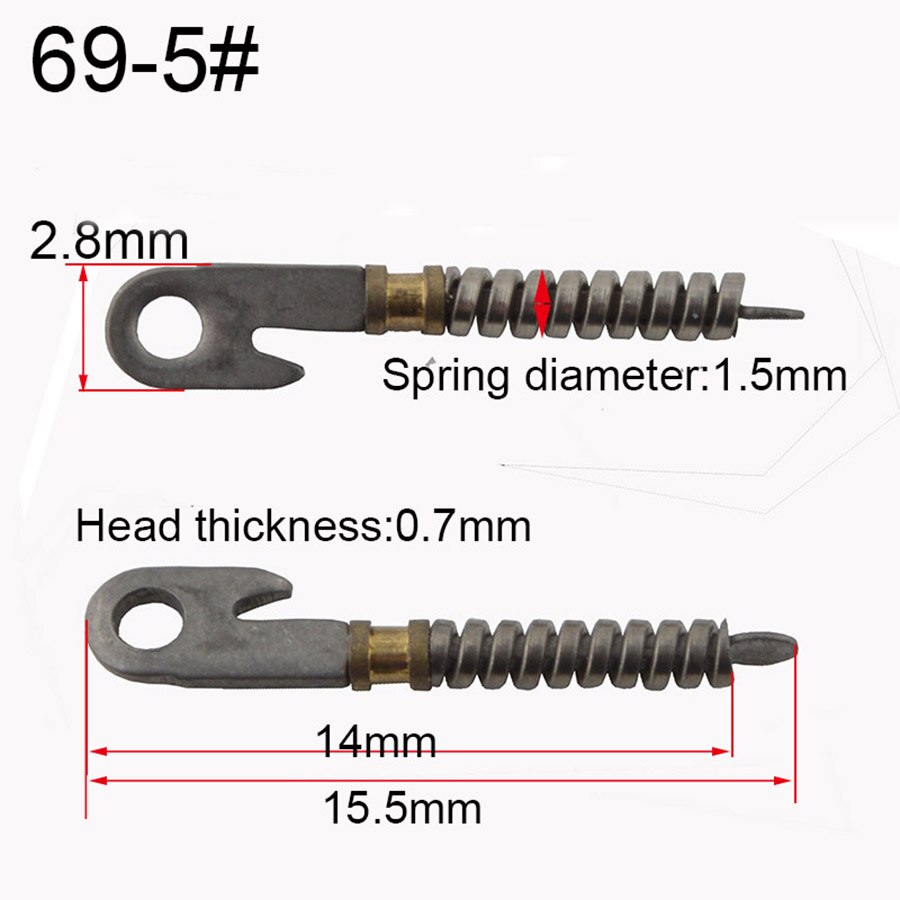 100PCS spring inserts for repairing broken eyeglass flex temples broken spring replacement part #77-1 77-1W B5034 69-5