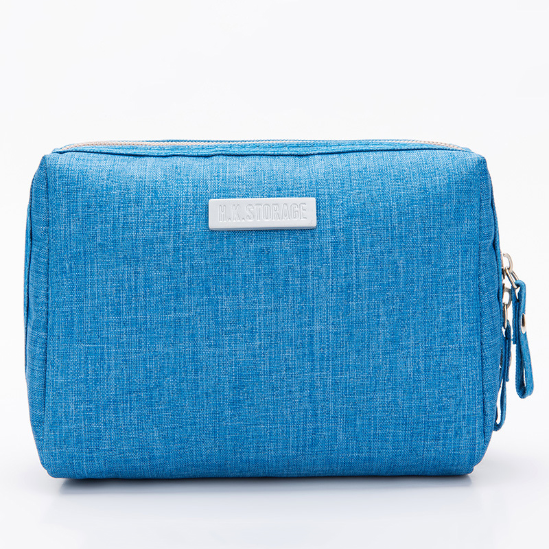 Kosmetikerin Eitelkeit Necessaire Reise Frauen Reisen Kultur waschen machen hoch Lagerung Bausatz machen-hoch fallen Kosmetik Tasche Organizer Zubehör: Himmel Blau
