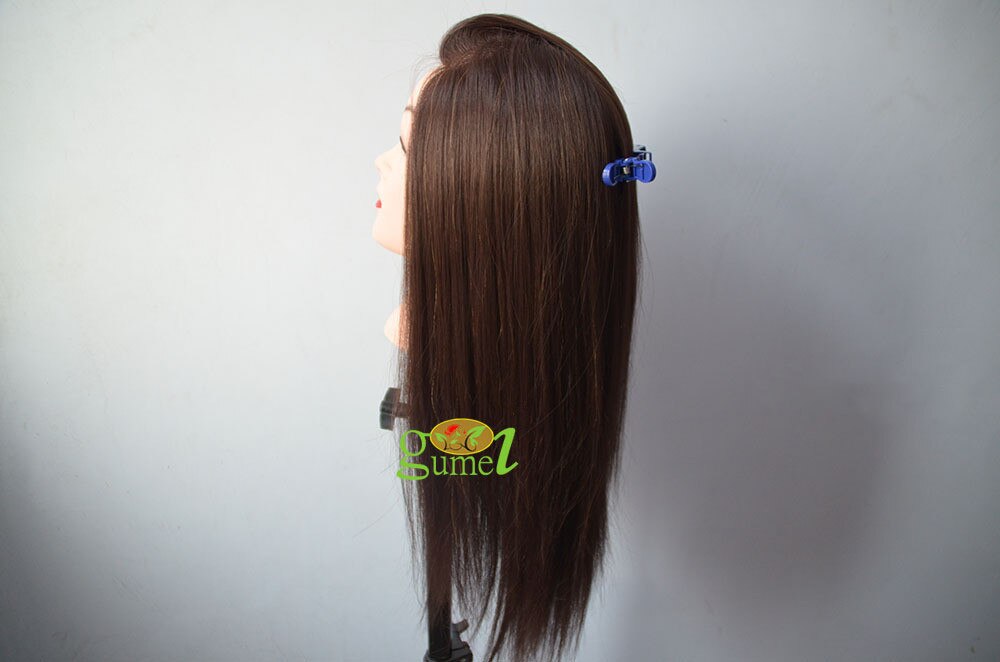 Mannequin dummy mannequin cosmetologie mannequin hoofden blond bruin haar dummy voor training trainingspop hoofd