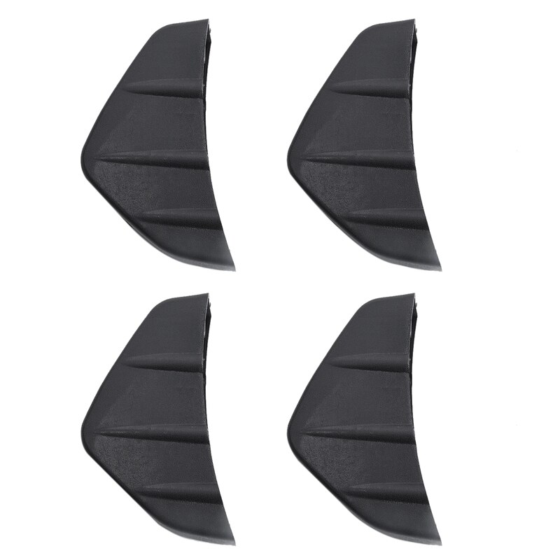 4 Uds Universal parachoques trasero del coche difusor de labios estilo aleta de tiburón parachoques trasero del coche Spoiler del alerón del labio del divisor del coche-estilismo accesorios para automóviles