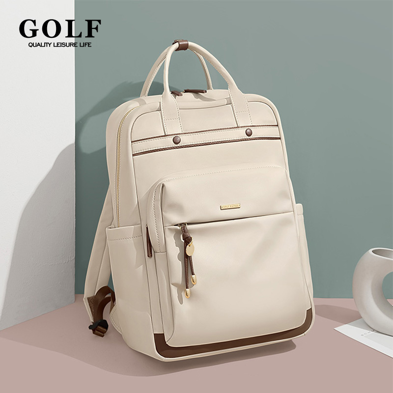 GOLF Backpacks for Women Business Trips Bag Fit 15.6 Inch Laptop Oxford Travel Commuting Backpack Bags with Handle