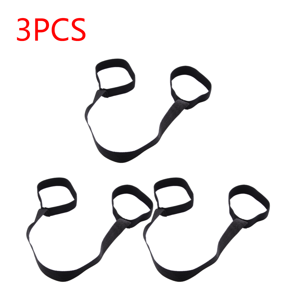 Correa para esterilla de Yoga, cinturón deportivo ajustable portátil, correa de transporte para hombro, cinturón elástico para ejercicio físico, 1-3 uds.: Azul
