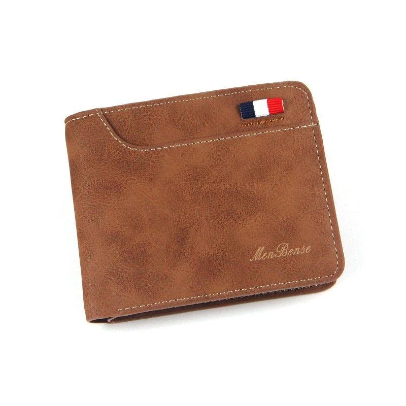 Mannen Korte Portemonnee Lederen Portfel Portefeuilles Portemonnees Pocket Multi-Card Kaarthouder Mannelijke Multifunctionele Carteira Masculina Portemonnee