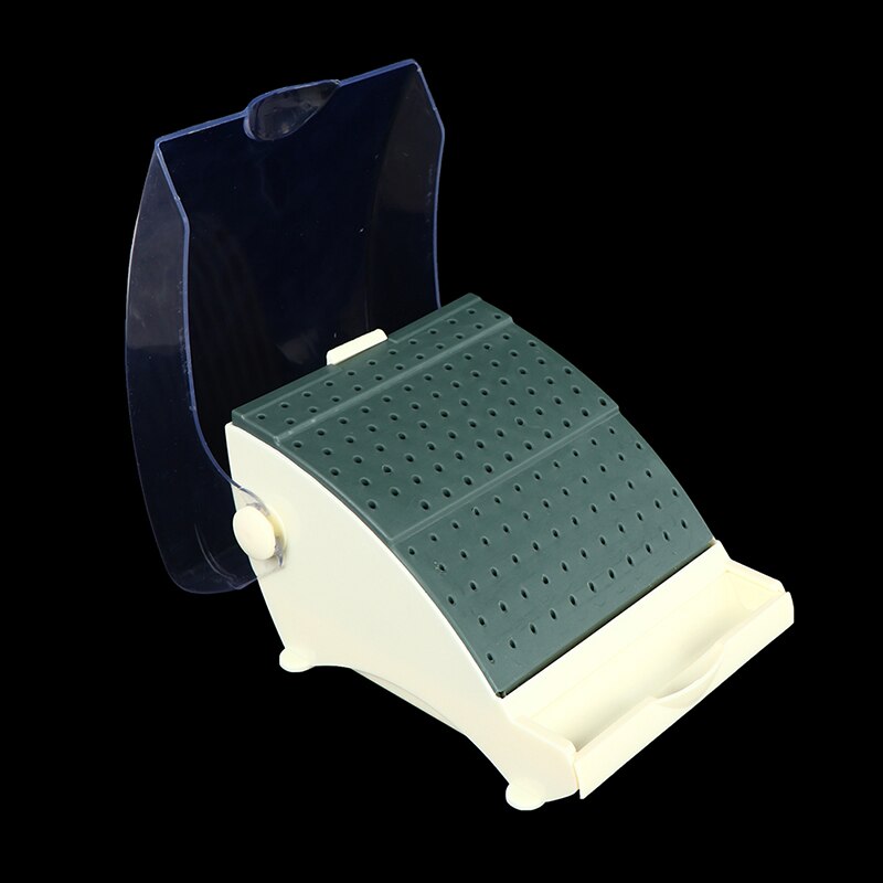 142 Holes Dental Burs Bur Block Holder Holds Station+Pull Out Drawer Set