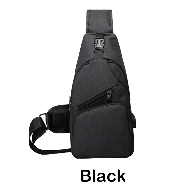 Burglarproof Shoulder Bag Women Left & Right Rain Durable Gray Classical Bag Waterproof Personal Shoulder Pocket Bags: Black