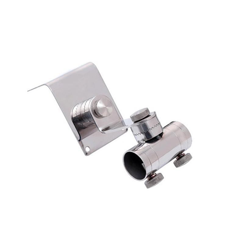 Supporto Ombrello con Morsetto in Lega di Alluminio - Stile Moderno - per Arredo Casa: 02