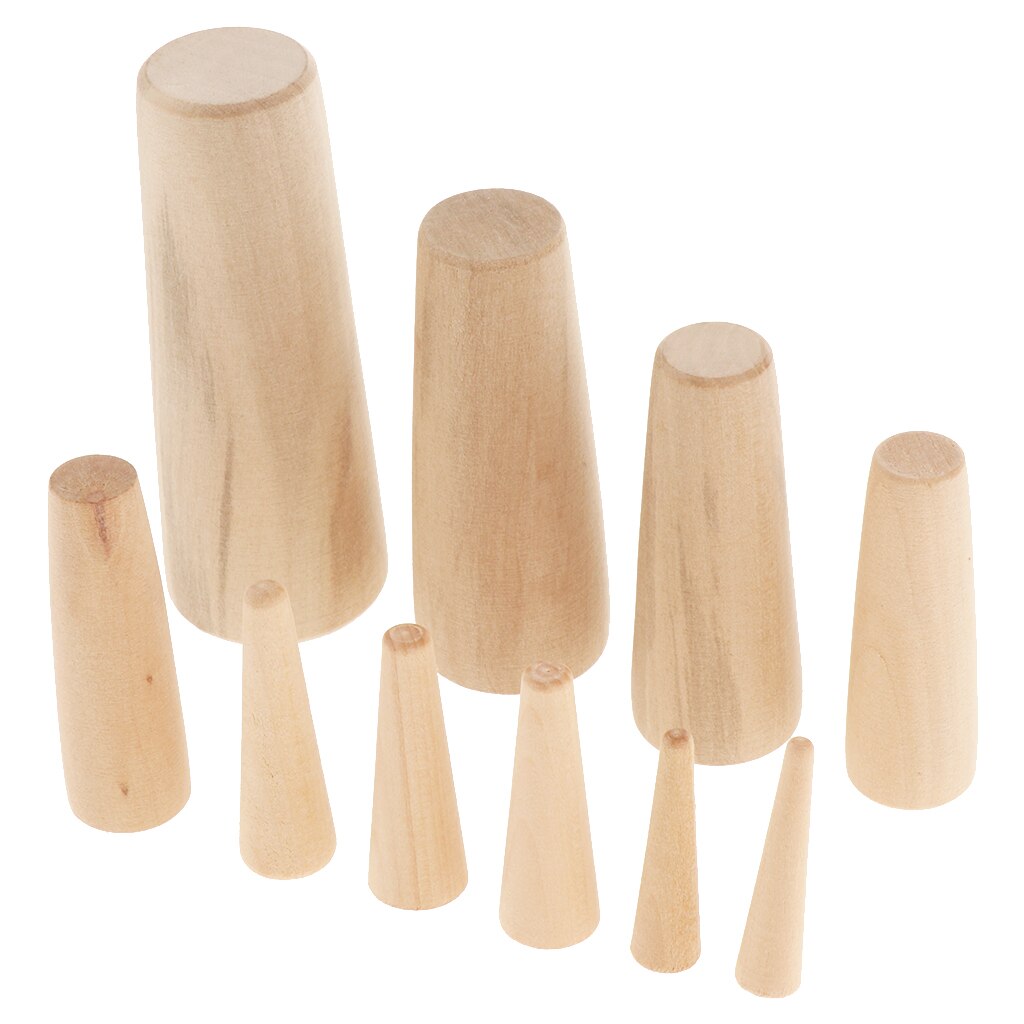 10Pcs Houten Stekkers Nood Boot Marine Plug Veiligheid Gear Gat Filler