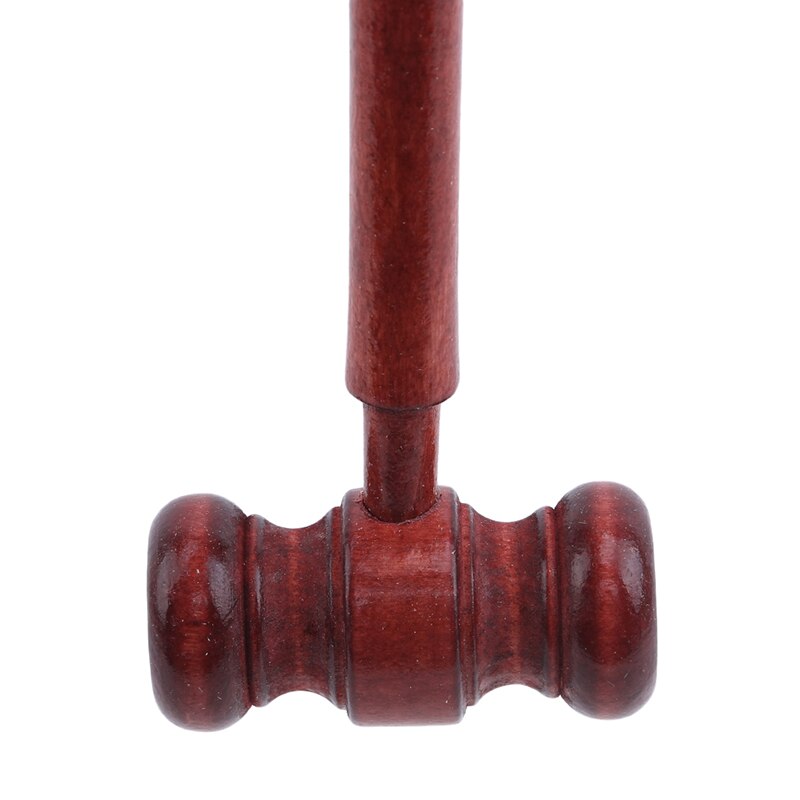 1PC Mini Hammer Lawyer Decoration Hammers Judge Hammer Wooden Hammer Wood Multi Tool Small Hammer Birthday Christmas Toy