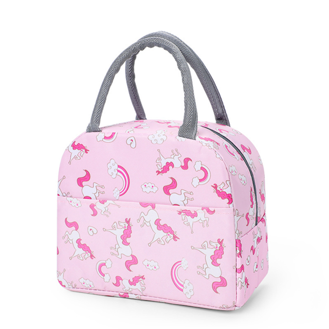 Upackor Tote Mittagessen Tasche Flamingo Muster Tragbare Isoliert Thermischen Picknick Fall Bequem Outdoor Bento 39*19cm: UP003 O