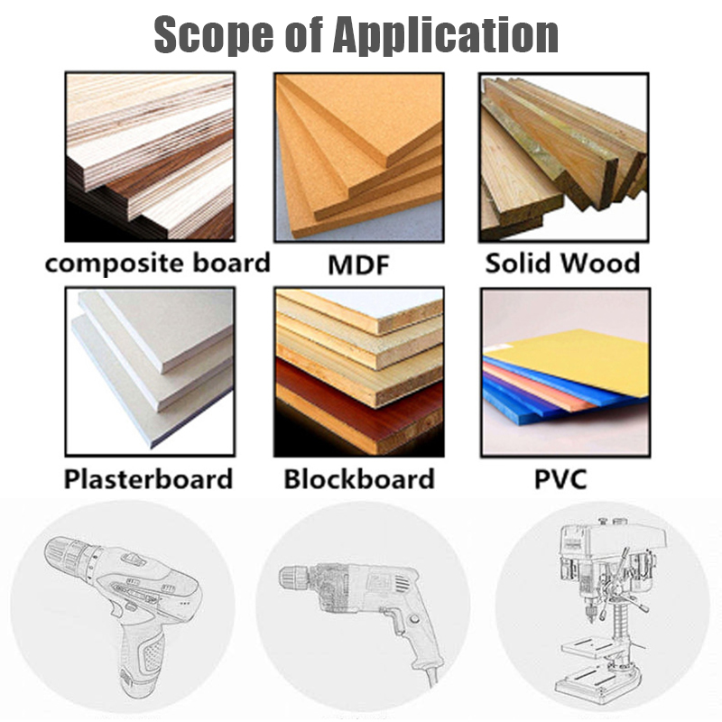 1pcs 6mm-54mm Multi-tooth Forstner Woodworking Wood tools Hole Saw Hinge Boring drill bits Round Shank High Carbon Steel Cutter
