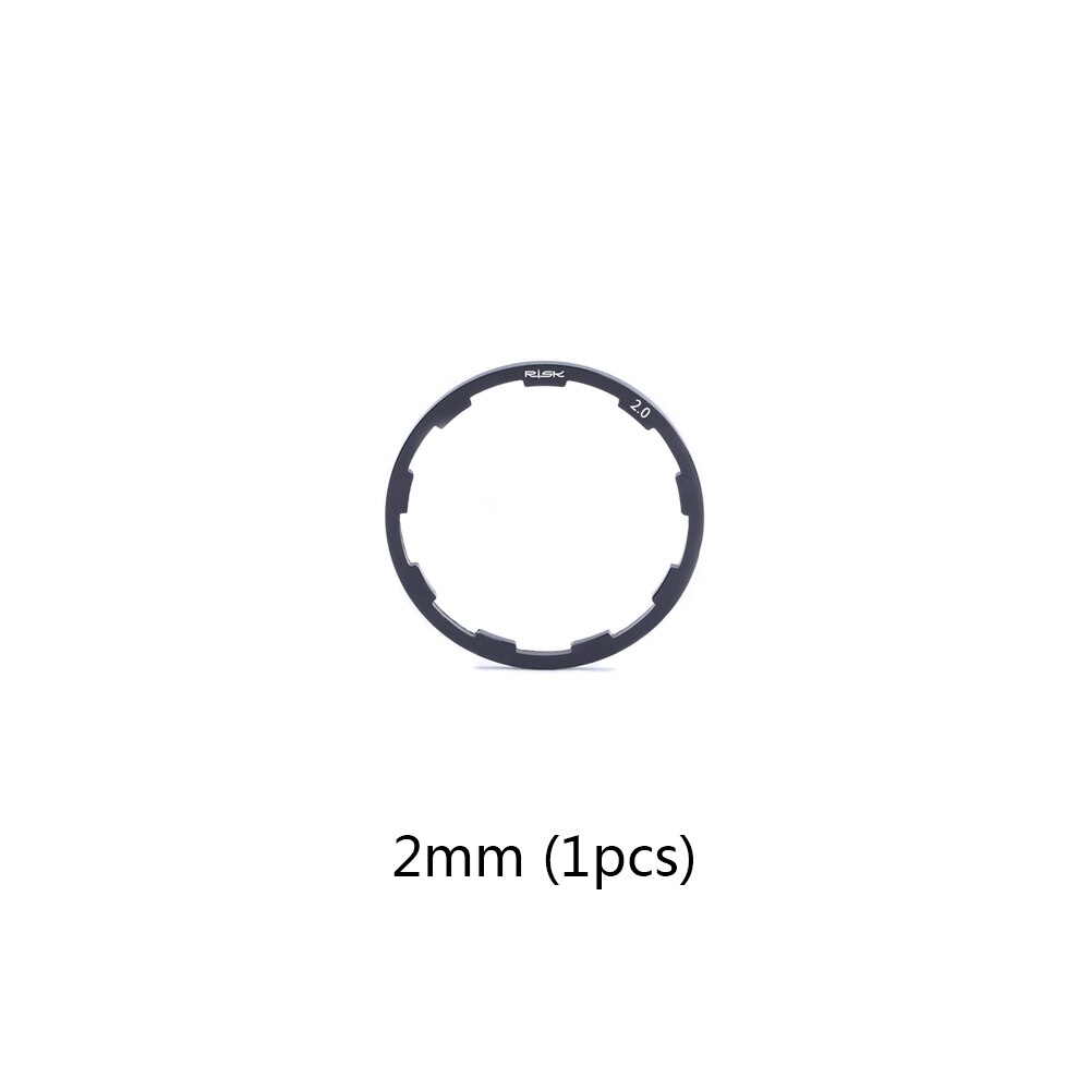 RISK – entretoises de moyeu de vélo de route pour vtt, rondelle de support de fond pour moyeu de Type rainuré, volant d&#39;inertie, adaptateur de Cassette 10S 11 vitesses: 1PC 2mm