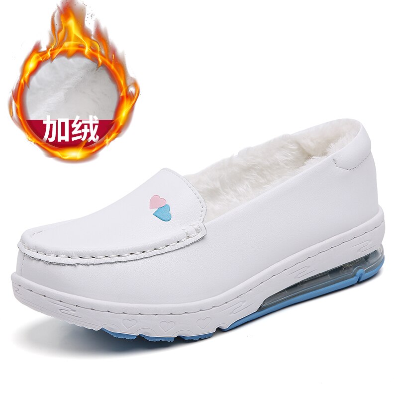 Women Tennis Shoes winter plush Sneakers mother outdoor Non-slip Gym Fitness Trainers Walking Shoes Female Tenis zapatillas: DW1 / 8