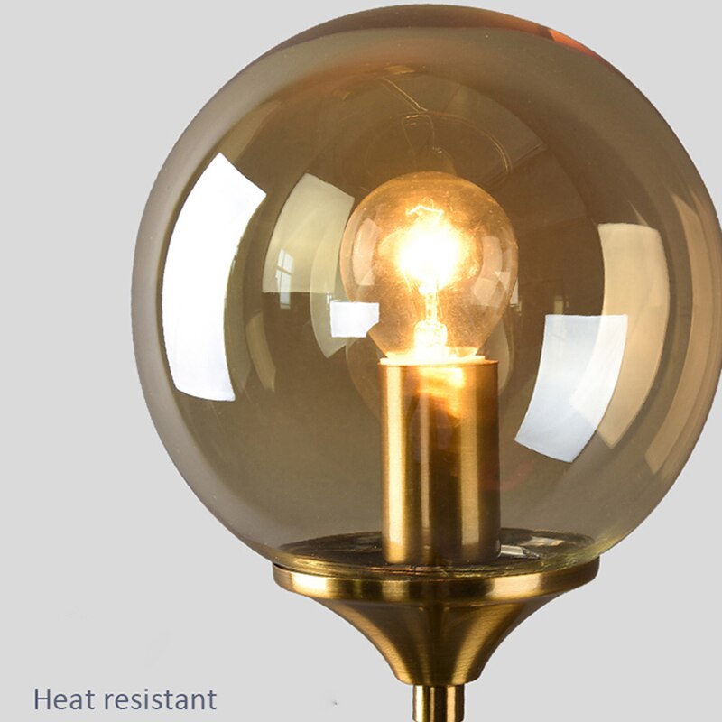 Noord-europa Led Wandmontage Schansen Clear Grijs Amber Glas Lampenkap E14 Socket voor woonkamer Wasruimte Wandlamp