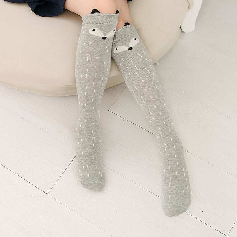 Maya stepan 1 par da menina do bebê primavera outono gato animais orelha crianças joelho alta meia collants roupas crianças ballet: 1