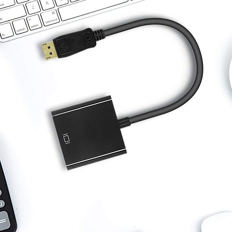 Displayport Naar Dvi DVI-D Single Link Adapter 2 Pack, Dp Naar Dvi Converter Man-vrouw Voor Lenovo, dell, Hp En Anderen