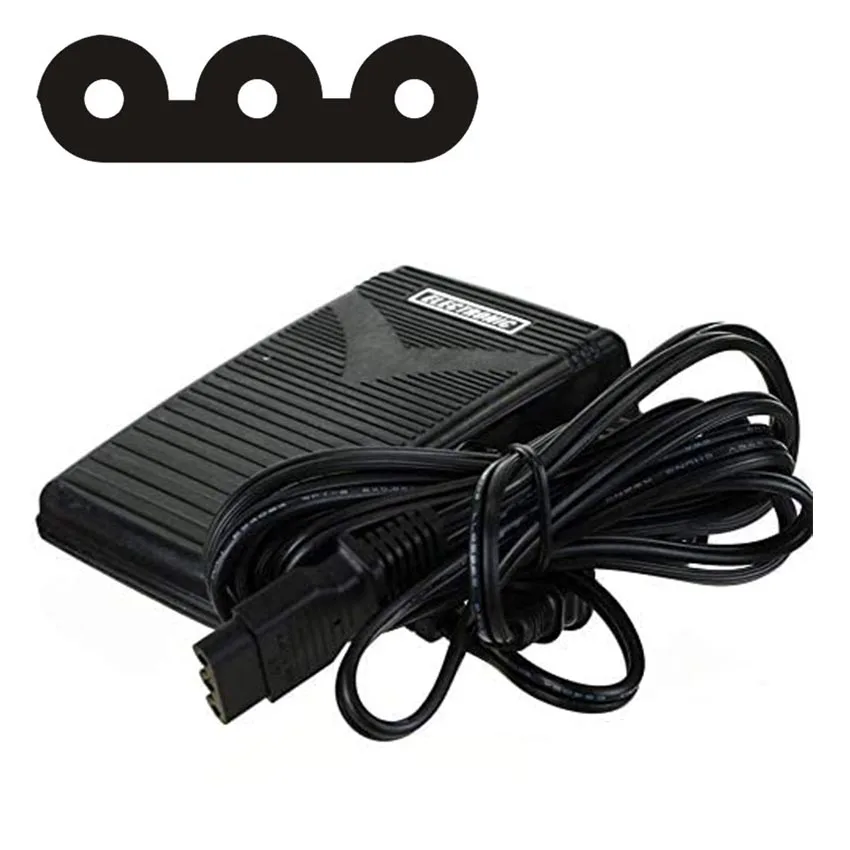 Foot Control Pedal Sewing Machine Part033770217 JANOME 644D 734D VIKING HUSKYSTAR Connector LEAD CORD H003825-220Speed Adjustor