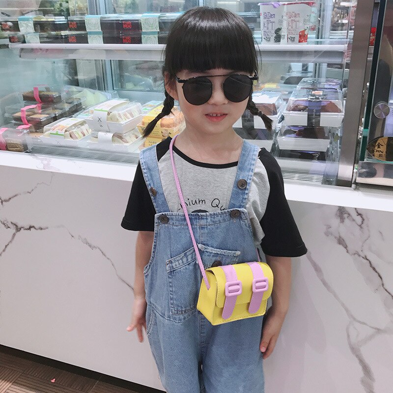 Korean Kids Mini Bag Purses Cute Little Girl Small Coin Wallet Pouch Bag Kawaii Toddler Girls Party Change Purse