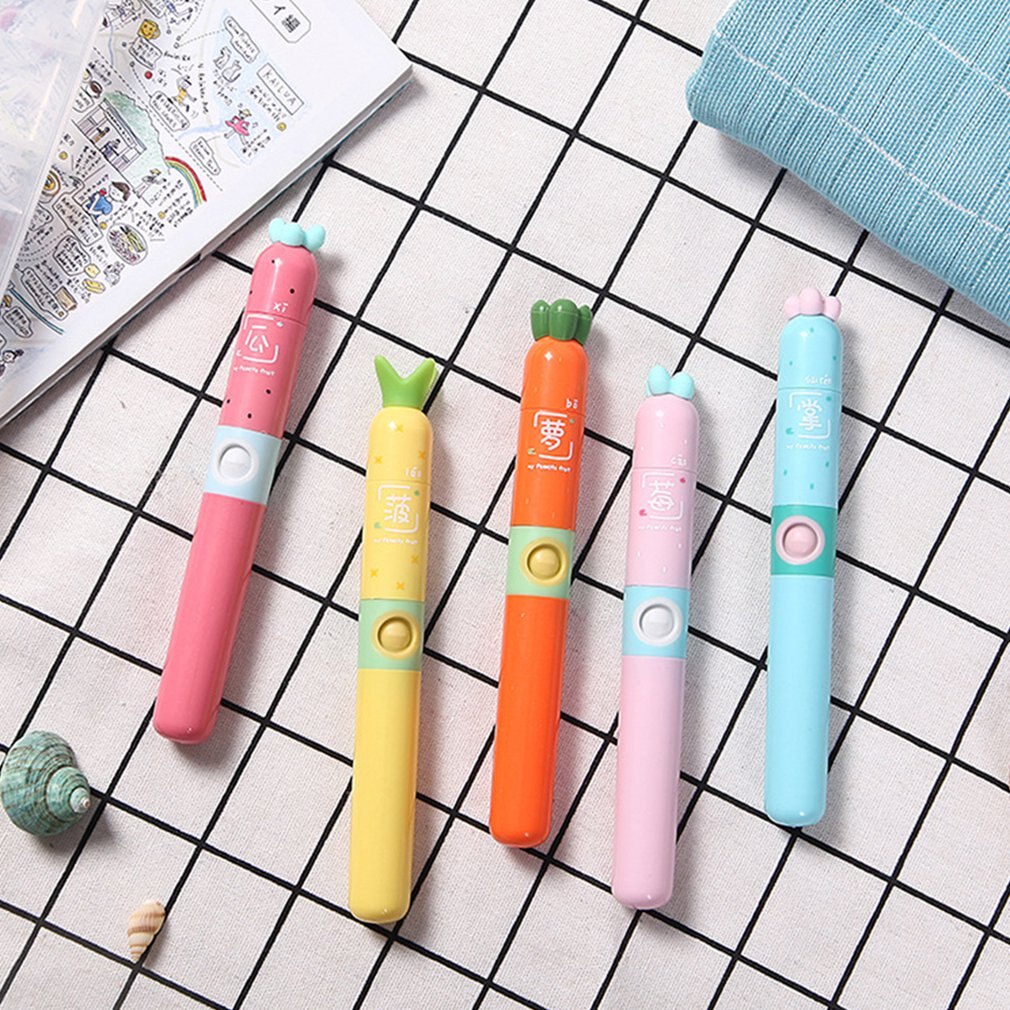 Adult Children Electric Toothbrush Portable Mini Ultrasound Couple Kids Cartoon Travel Set