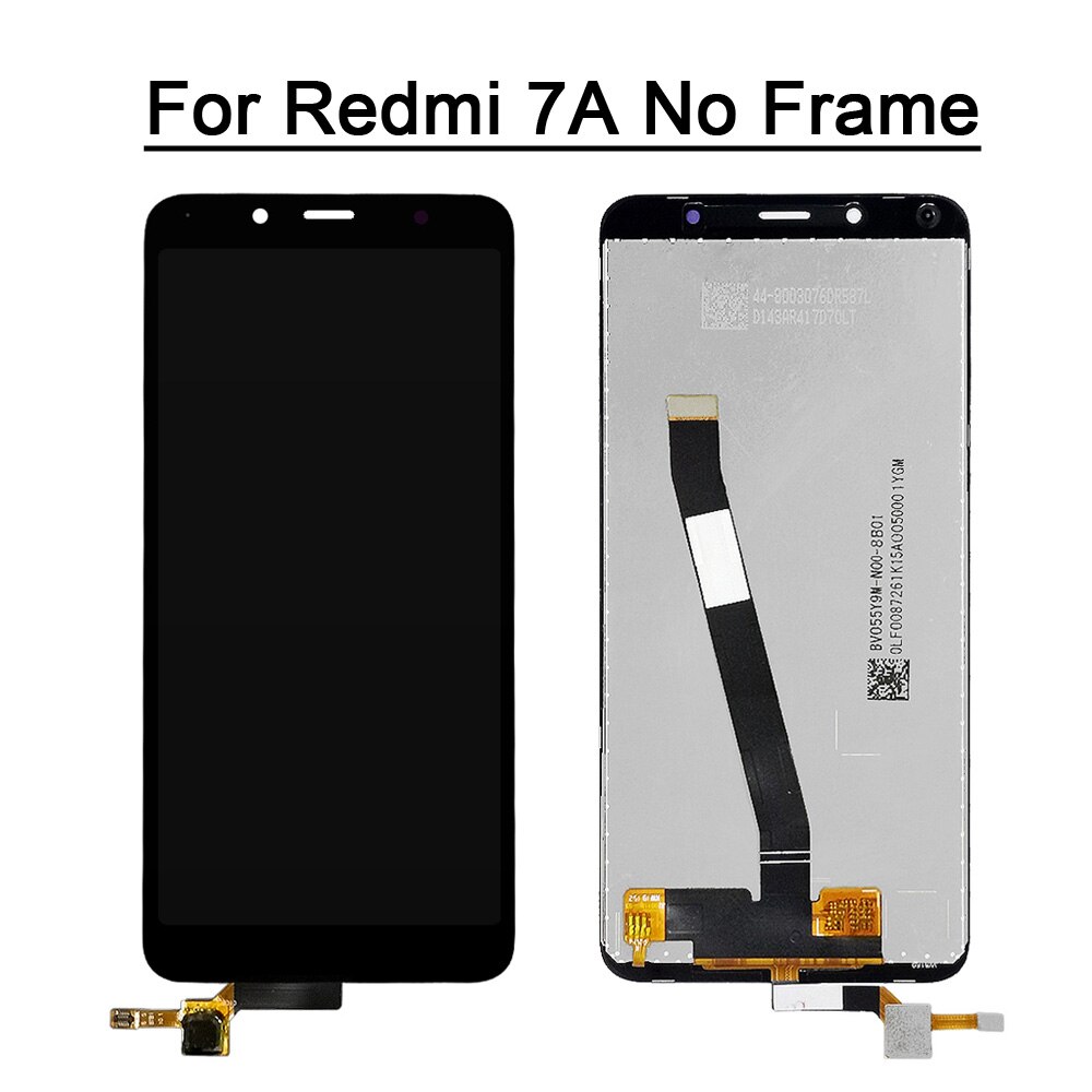 For Xiaomi Redmi 7 Redmi 7A Redmi 8 Redmi 8A LCD Display With Touch Screen Digitizer Sensor With Frame With Kits: Redmi 7A No Frame